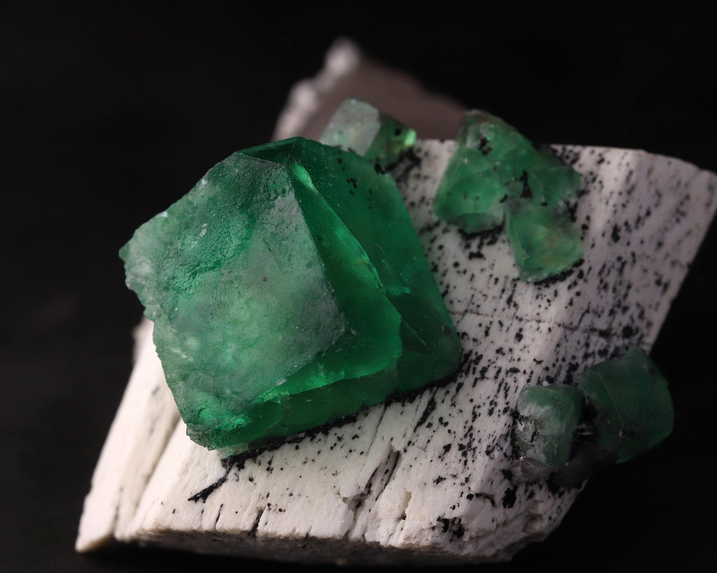 Close-up view of Fluorites