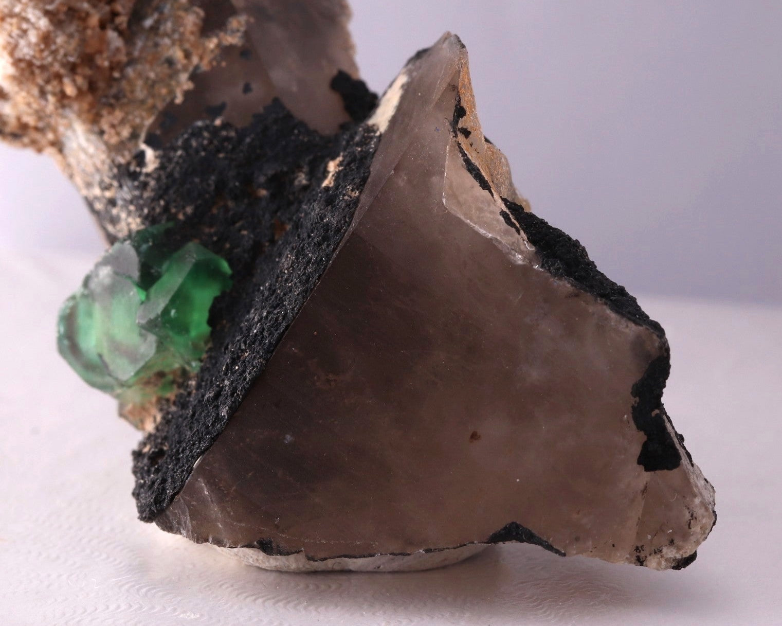 Fluorite, Quartz & Hyalite