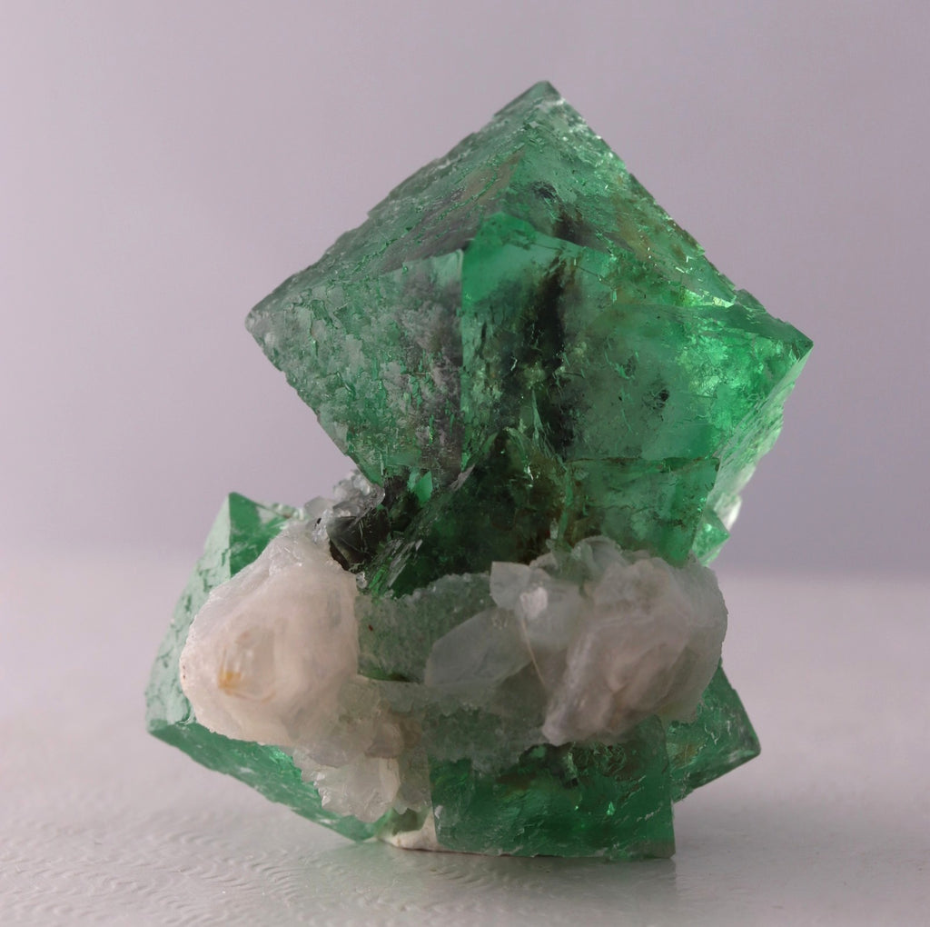 Fluorite with Quartz