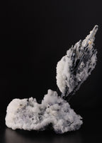 Back view of stunning Fluorite with Hyalite and Schorl from Erongo, Namibia