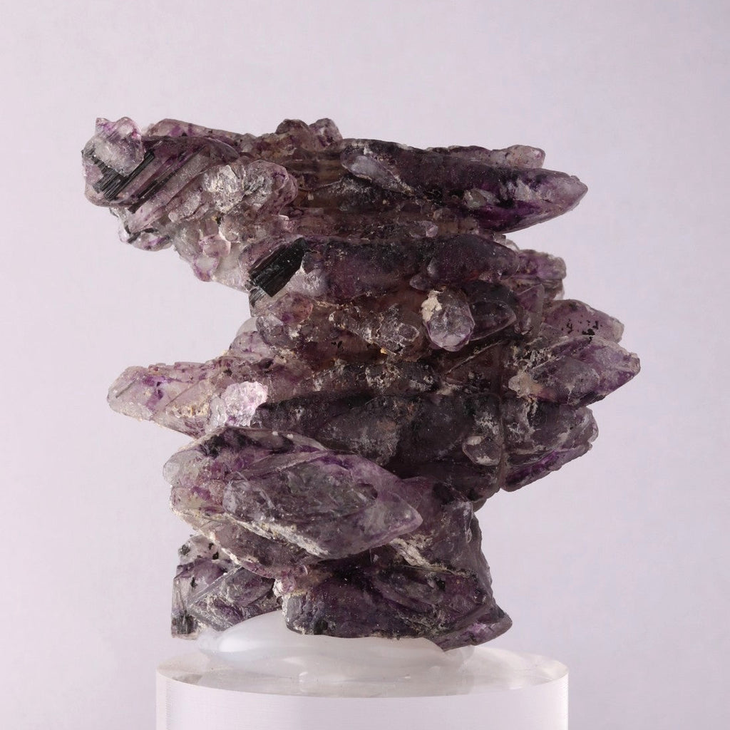 Fluorite with Schorl