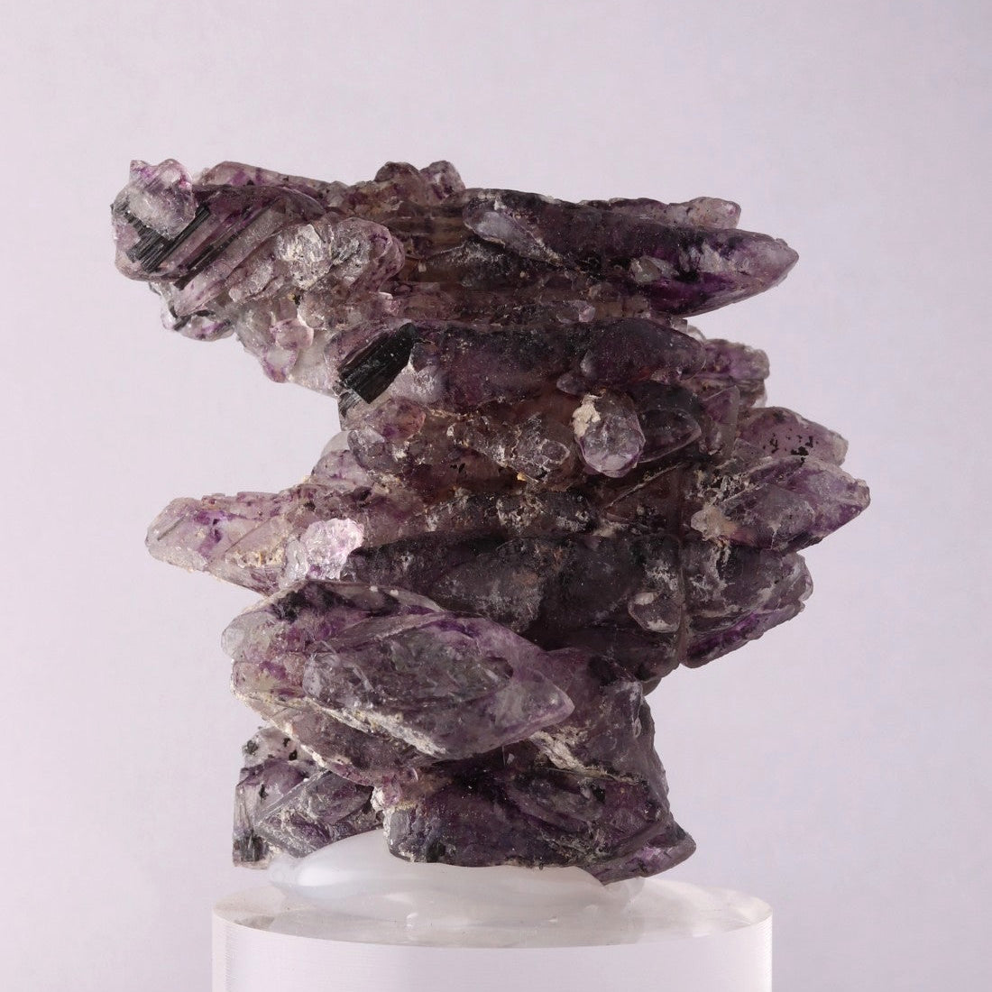 Fluorite with Schorl
