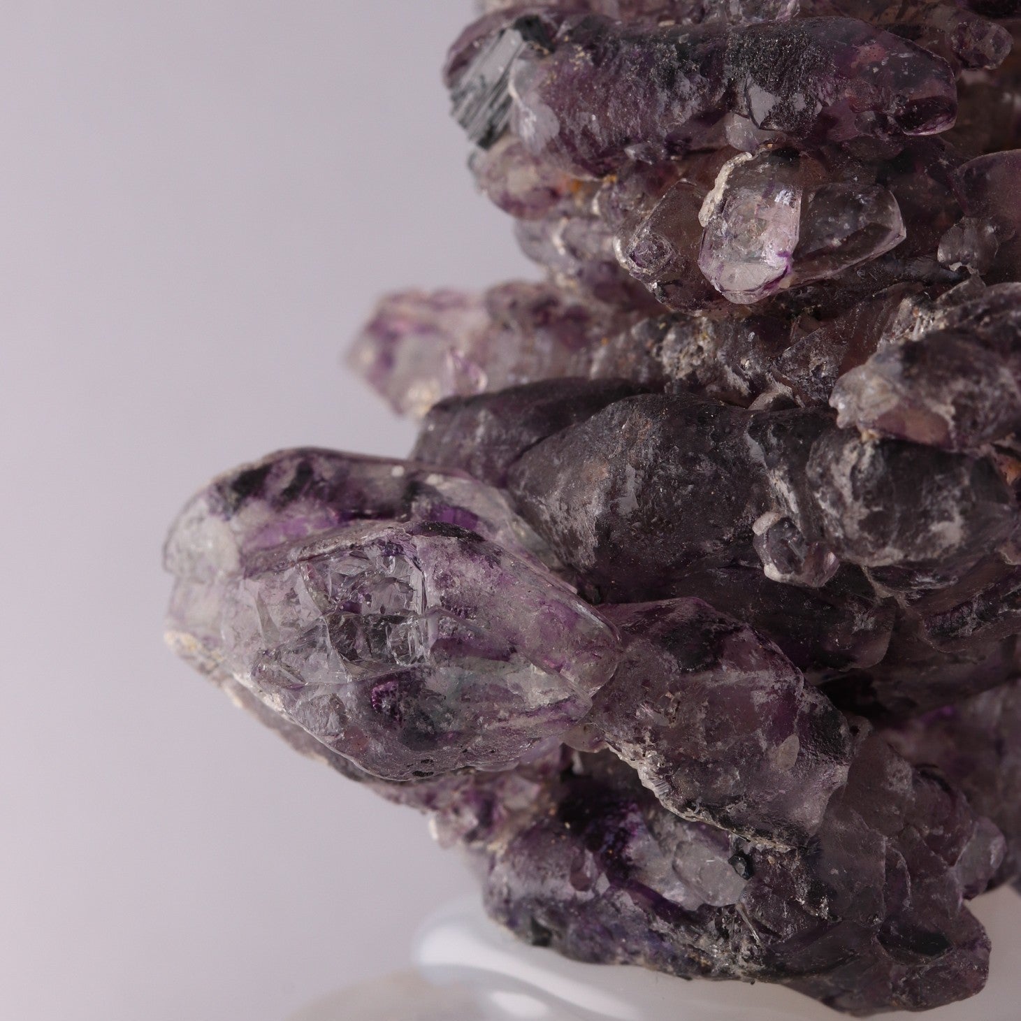 Fluorite with Schorl