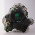 Front view of green 'Alien Eye' Fluorite from the Erongo Region, Namibia