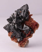 Hausmannite with Andradite from N'Chwaning II, Kalahari Manganese Fields, South Africa