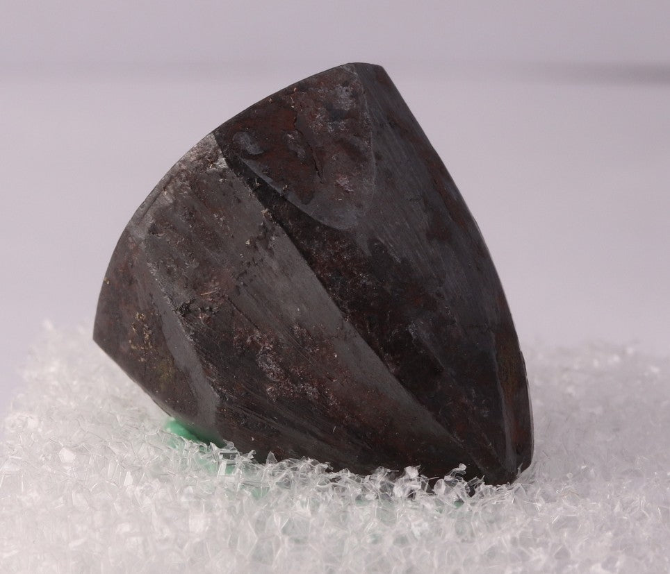 Hematite from Postmasburg, South Africa. Side view. 
