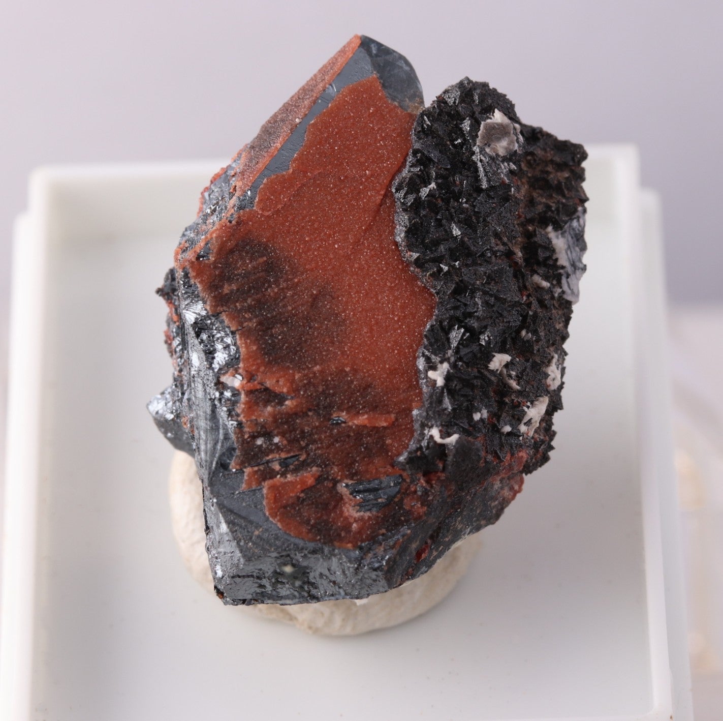 Hematite with Andradite