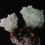 Single spray fluorescing of super cute fluorescent Hyalite from Erongo, Namibia