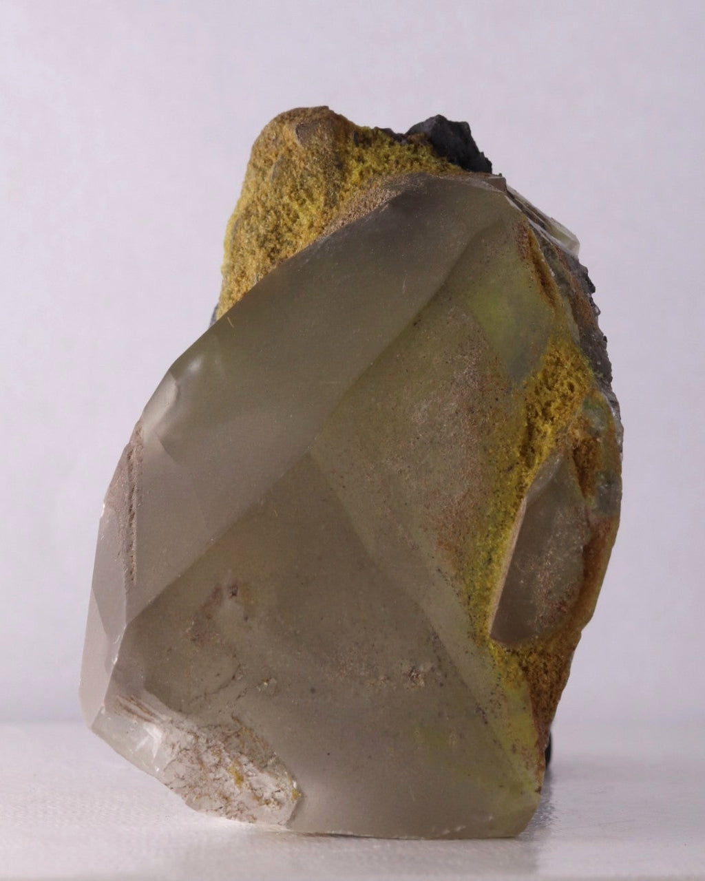 Jouravskite (?) on Calcite