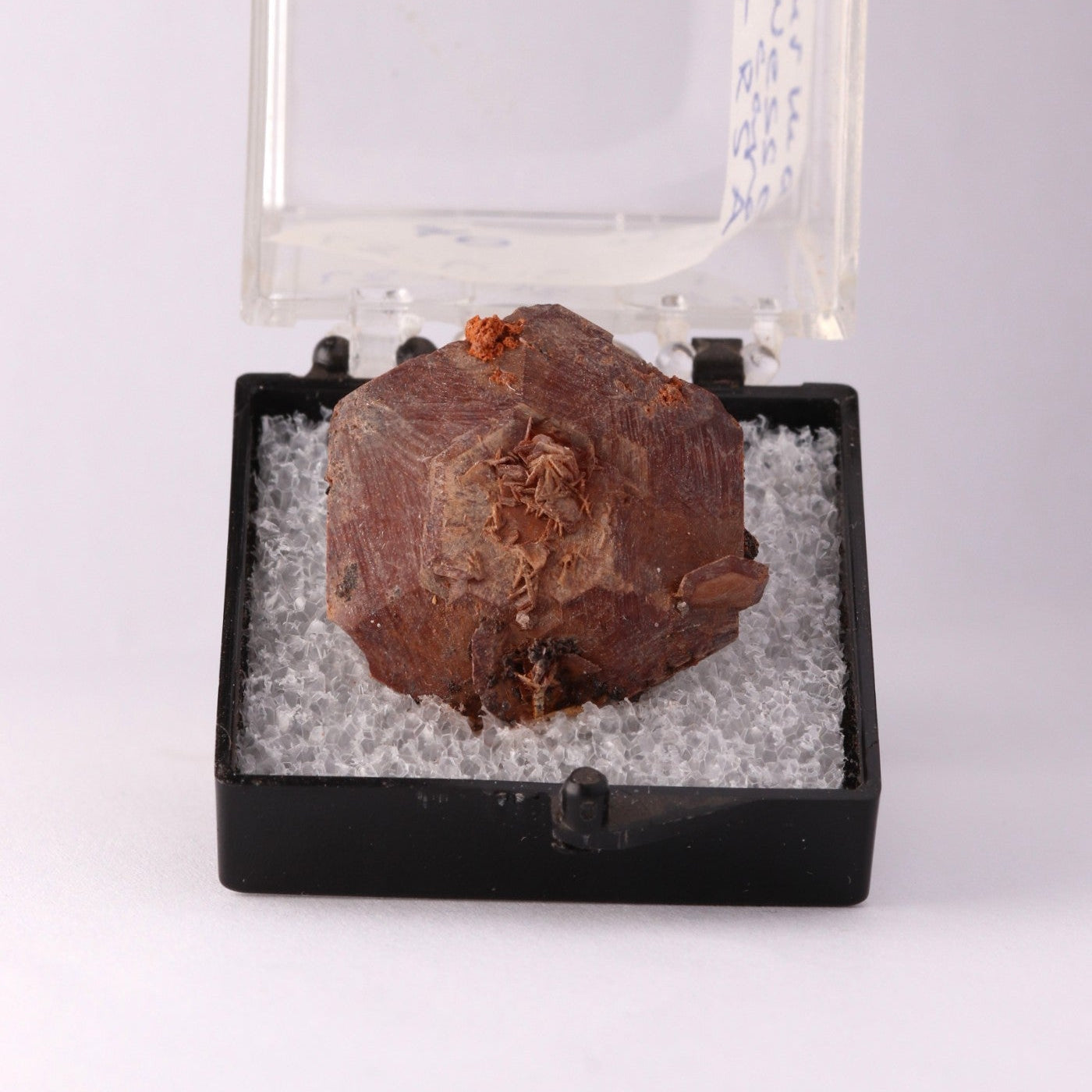 Front view of Sturmanite crystal from Wessels Mine, South Africa