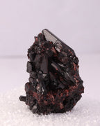 Side of Mangano Vesuvianite specimen from N'Chwaning II, Kalahari Manganese Fields, South Africa
