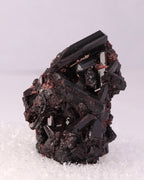 Side of Mangano Vesuvianite specimen from N'Chwaning II, Kalahari Manganese Fields, South Africa