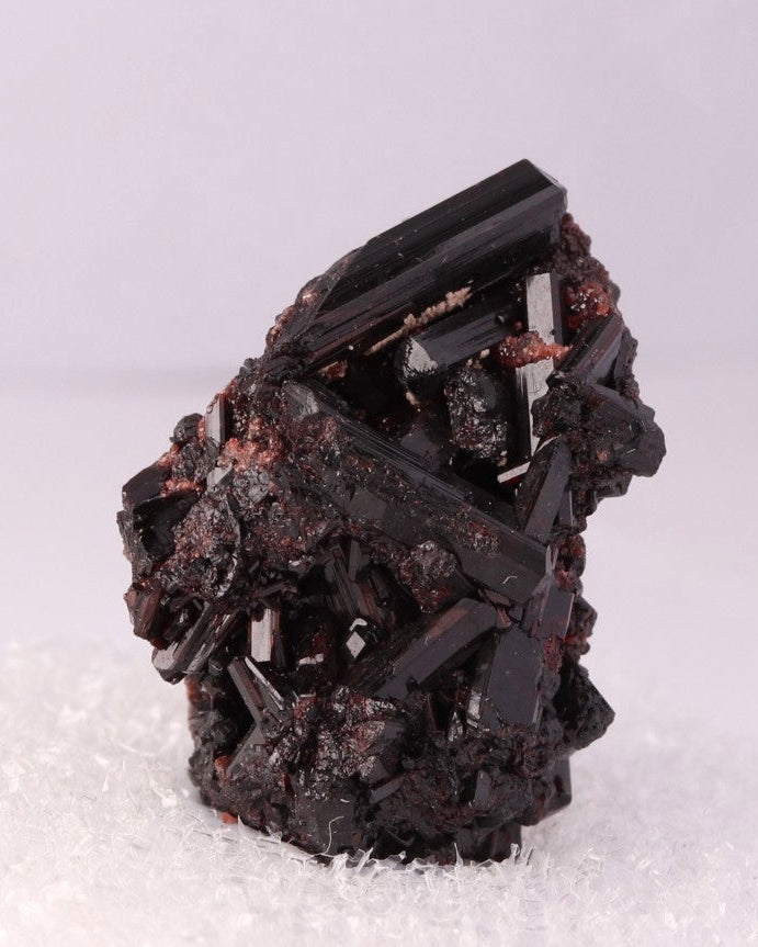 Side of Mangano Vesuvianite specimen from N'Chwaning II, Kalahari Manganese Fields, South Africa