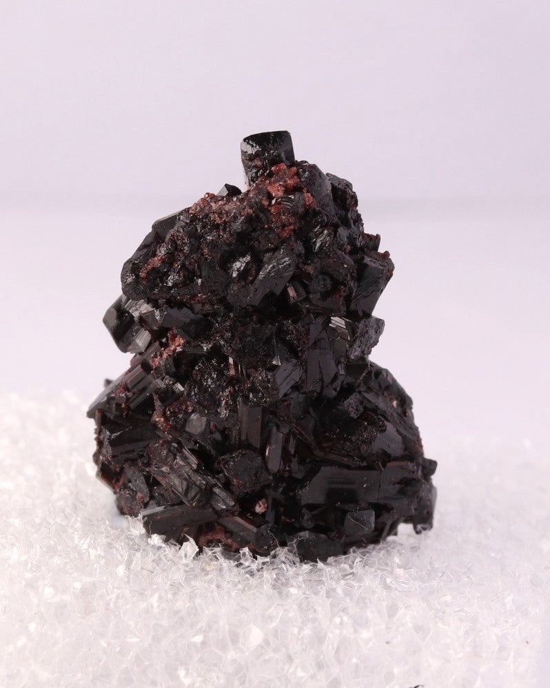 Back of Mangano Vesuvianite specimen from N'Chwaning II, Kalahari Manganese Fields, South Africa