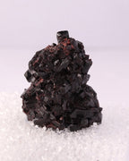 Back of Mangano Vesuvianite specimen from N'Chwaning II, Kalahari Manganese Fields, South Africa