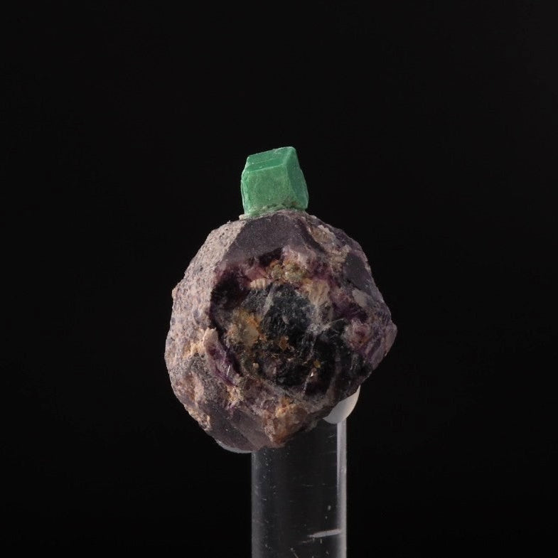 Nice little Metazeunerite cube.