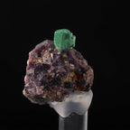 Nice little Metazeunerite cube.