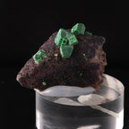 Little green Metazeunerite cubes.