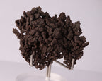 Close-up view of Native Copper mineral specimen from Tsumeb, Oshikoto Region, Namibia