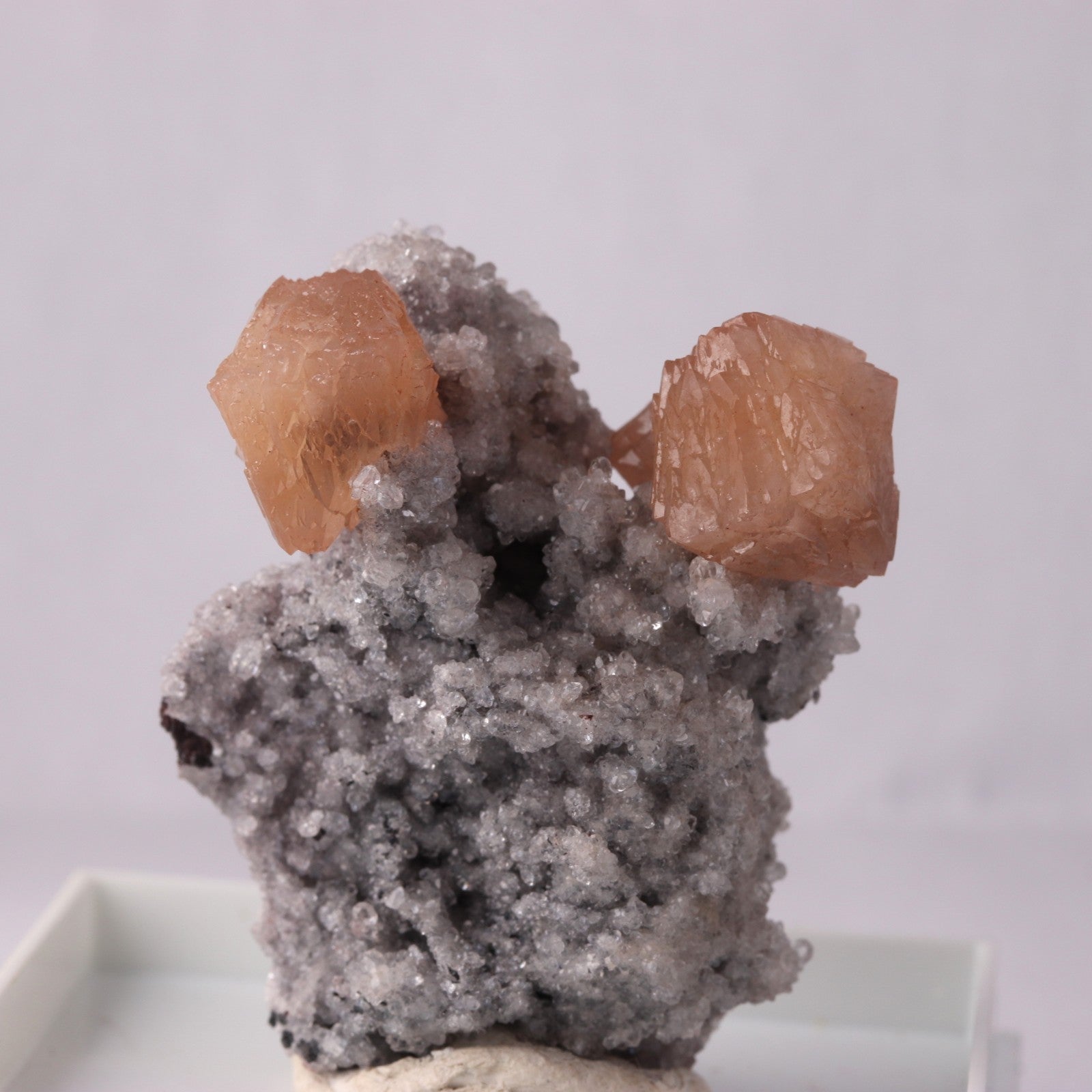 Olmiite with Calcite