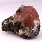 Side view Olmiite with Calcite from N'Chwaning II, Kalahari Manganese Fields, South Africa