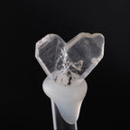 Little clear Quartz twin.