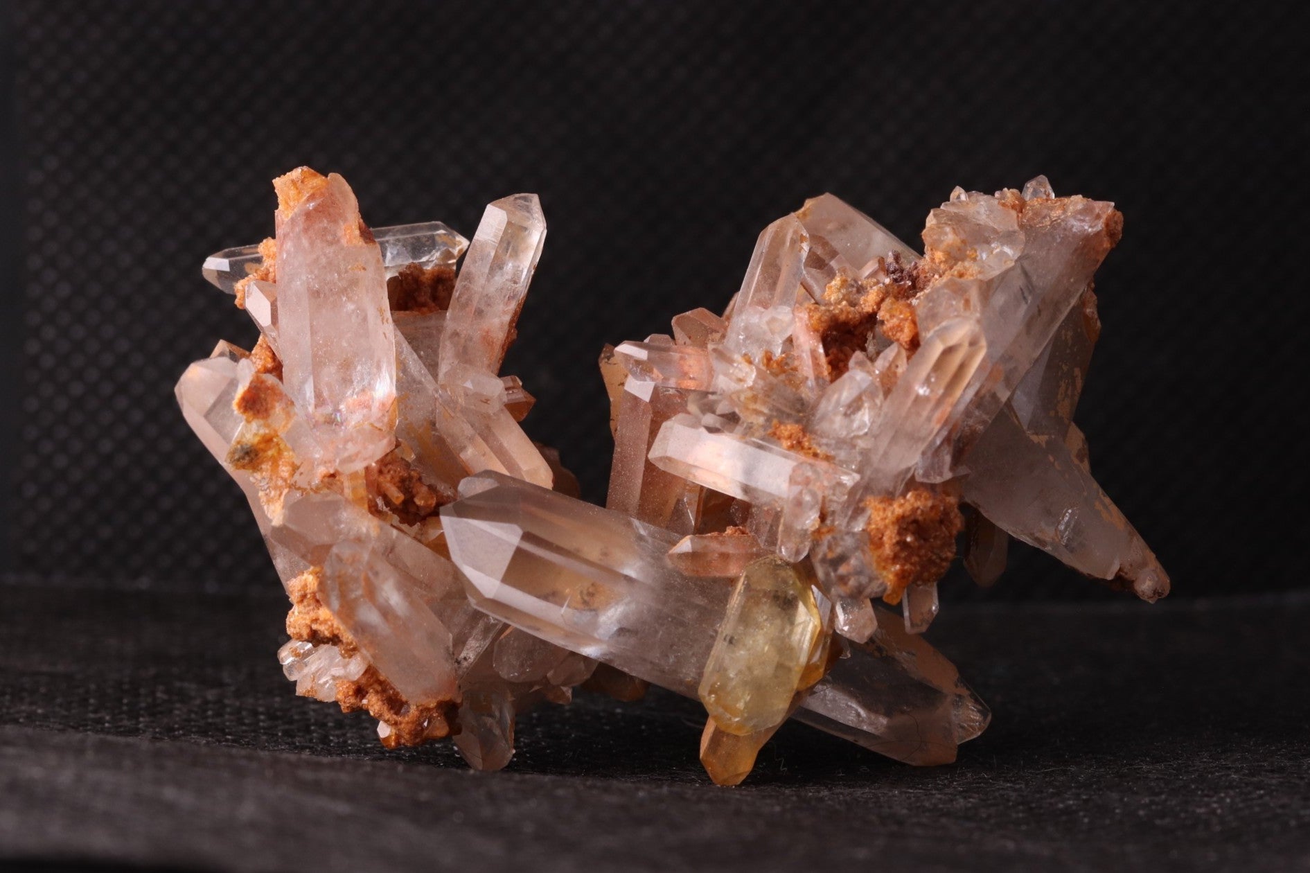 Quartz with Topaz