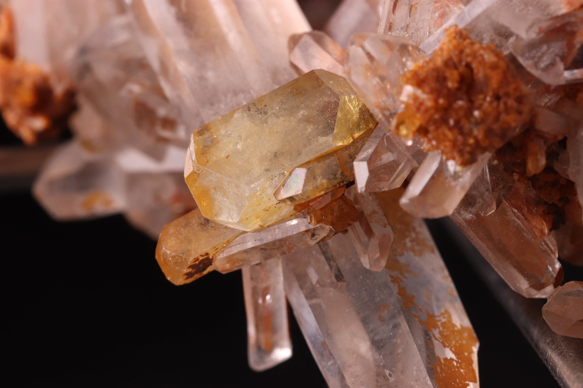 Quartz with Topaz