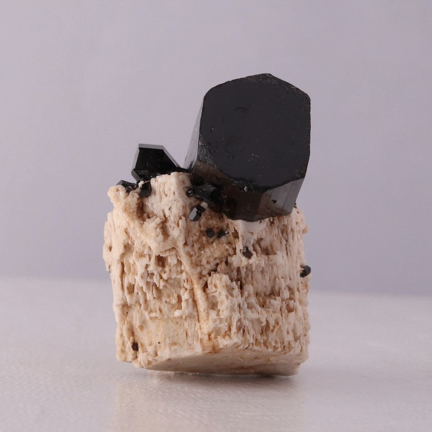 Schorl with Feldspar