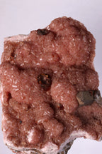 Shigaite on Rhodochrosite