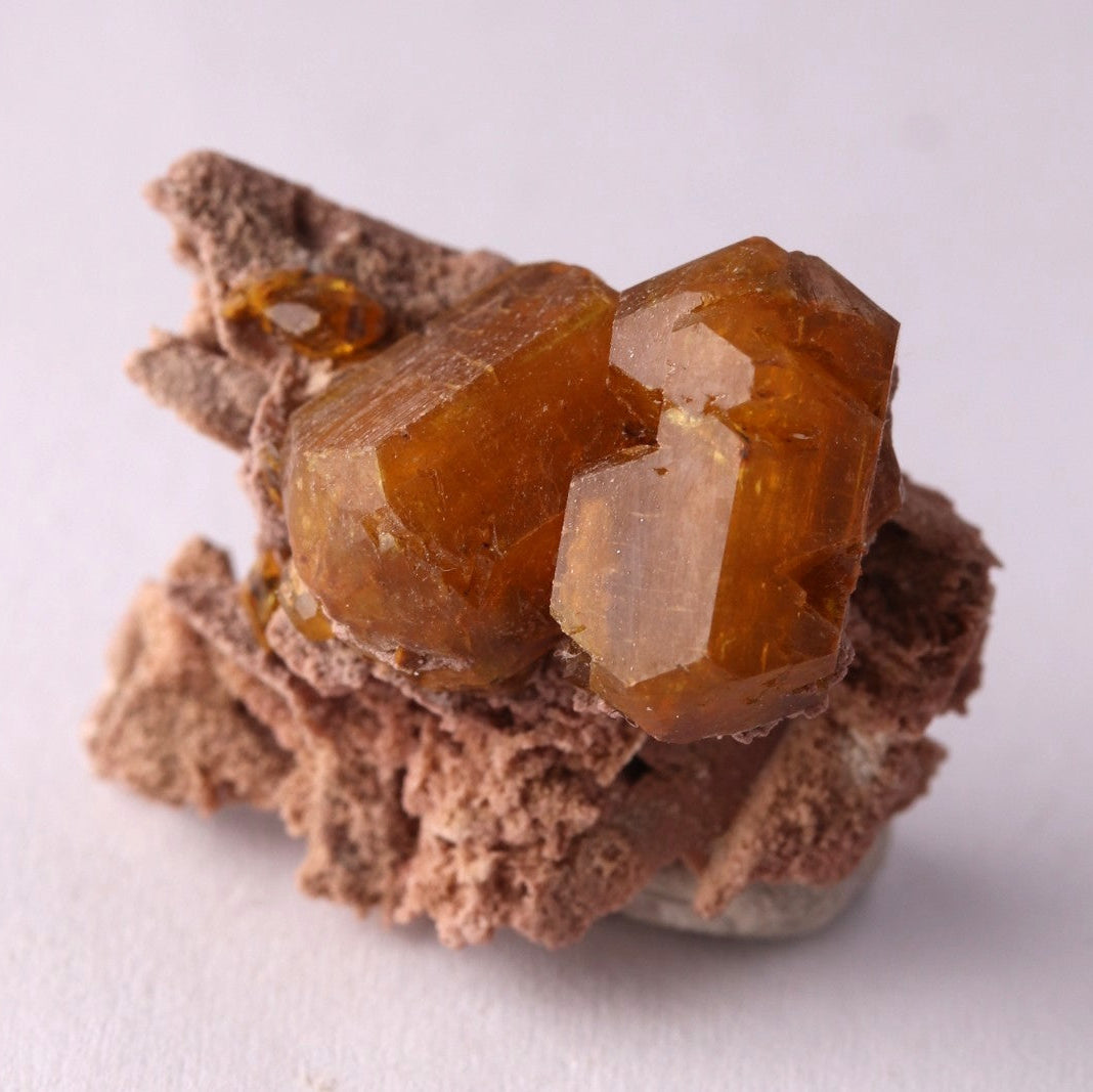 Close-up view of gemmy Sturmanites from N'Chwaning, Kalahari Manganese Fields, South Africa