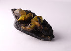 Flat view of gemmy Sturmanite crystals on matrix from KMF (Kalahari Manganese Field), South Africa.