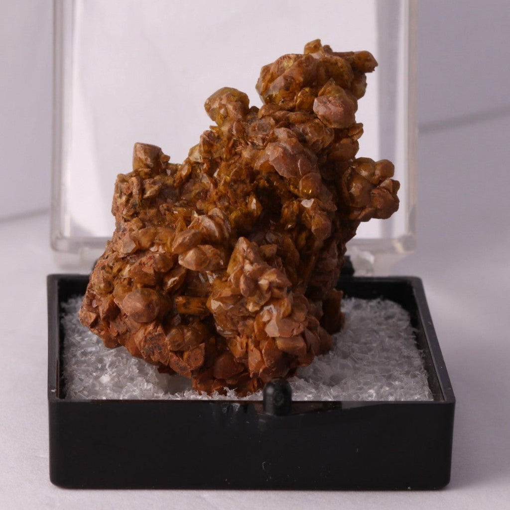 Front view of Sturmanite from N'Chwaning, South Africa. Ex. Clive Queit