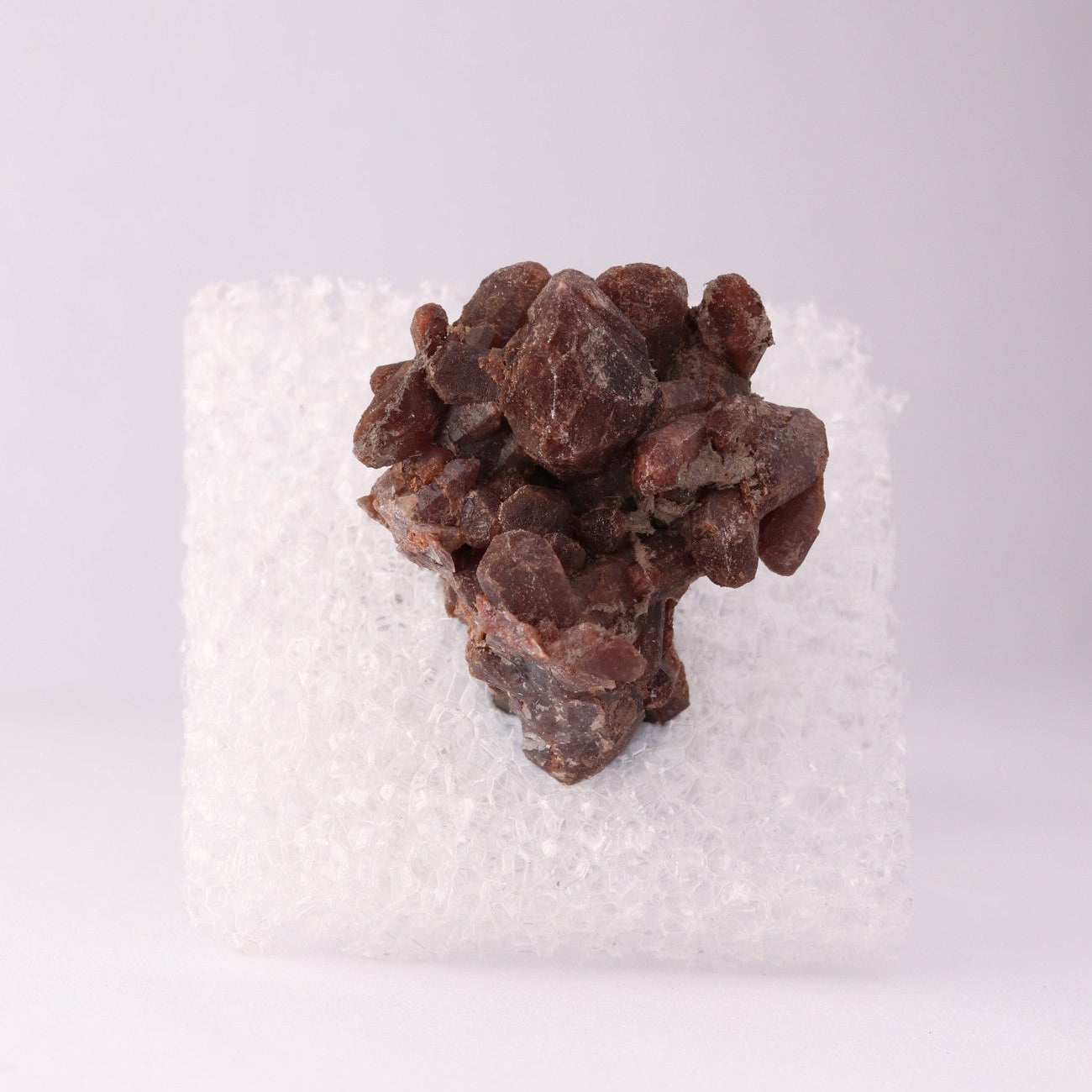Top view of Tephroite from Wessels Mine, South Africa