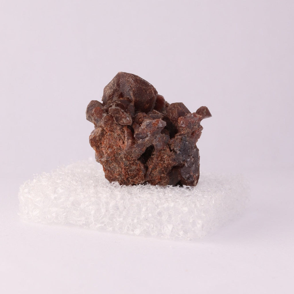 Side view of Tephroite from Wessels Mine, South Africa