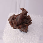 Close-up of top view of Tephroite from Wessels Mine, South Africa
